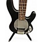 Used Ernie Ball Music Man sub bass 5 Black Electric Bass Guitar