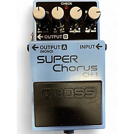 Used BOSS CH1 Super Chorus Effect Pedal