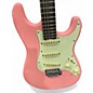Used Schecter Guitar Research Nick Johnston Traditional HSS Pink Solid Body Electric Guitar