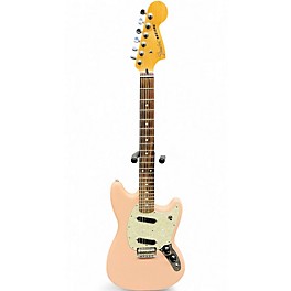 Used 2020 Fender Mustang Shell Pink Solid Body Electric Guitar