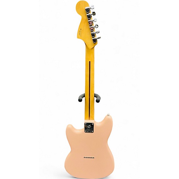 Used 2020 Fender Mustang Shell Pink Solid Body Electric Guitar