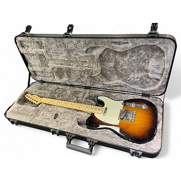 Used Fender American Professional Telecaster 2 Color Sunburst Solid Body Electric Guitar