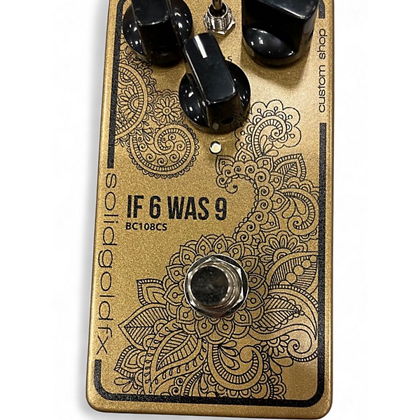 Used SolidGoldFX IF 6 WAS 9 Effect Pedal