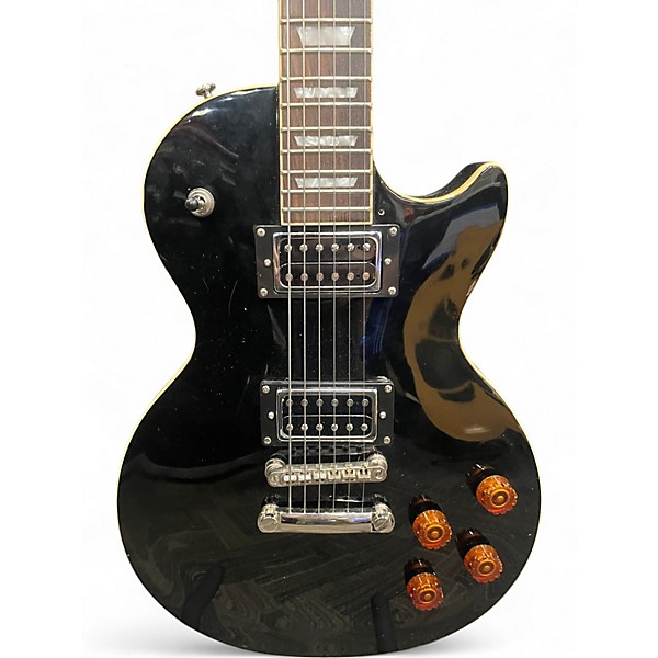 Used Epiphone Les Paul Standard Black Solid Body Electric
