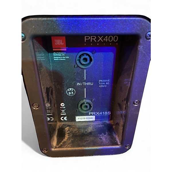Used JBL PRX400 Unpowered Subwoofer