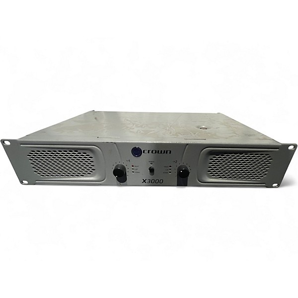 Used Crown X3000 Stereo 2x750W Power Amp