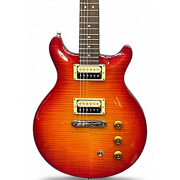 Used Hamer Studio Cherry Sunburst Solid Body Electric Guitar