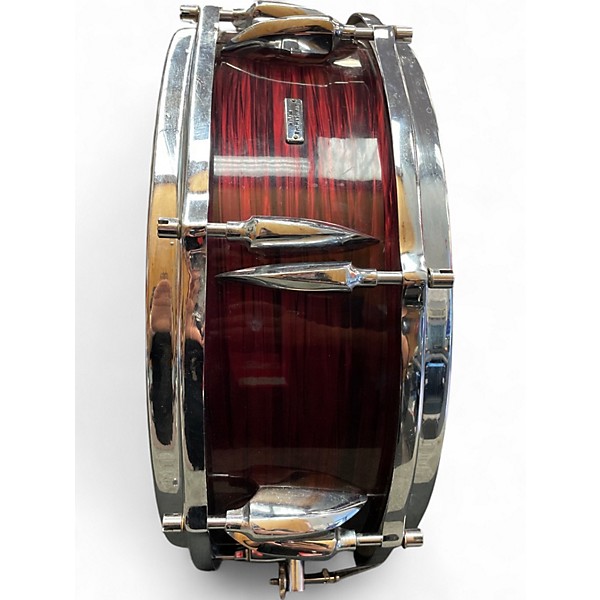 Used 1960s SONOR 14in Teardrop D471 Burgundy Drum Burgundy