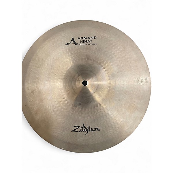 Used Zildjian 14in Armand Series Hi Hat Pair Cymbal