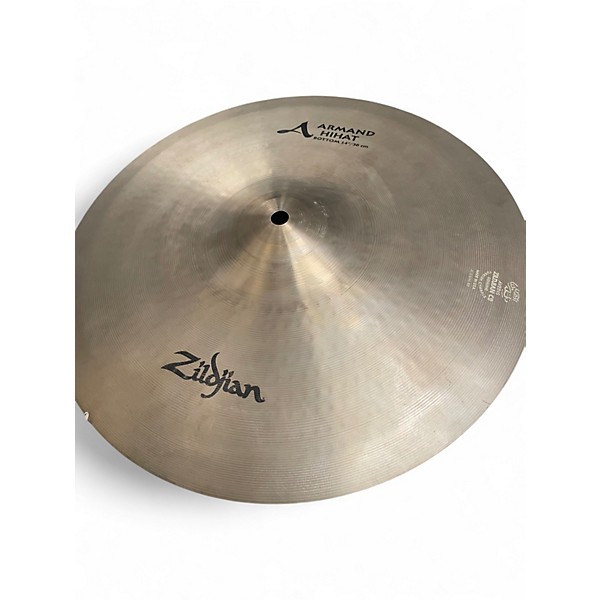 Used Zildjian 14in Armand Series Hi Hat Pair Cymbal