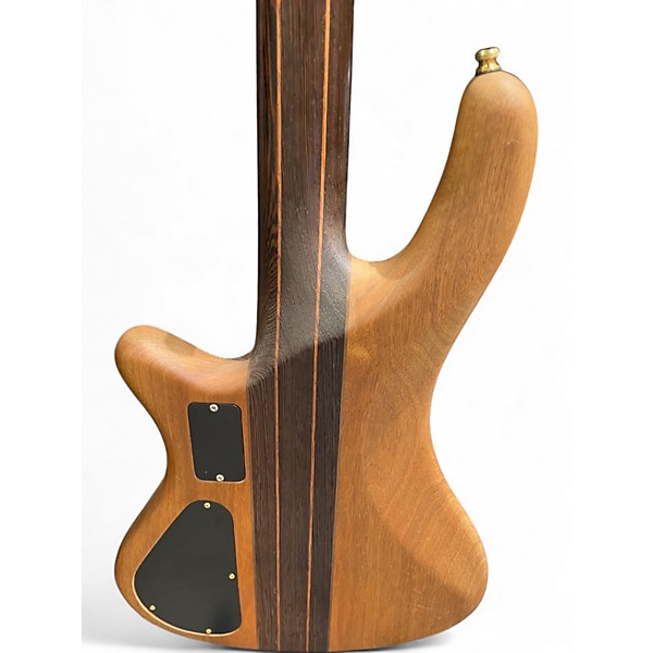 Used Schecter Guitar Research DIAMOND SERIES EXOTIC Natural Electric Bass Guitar