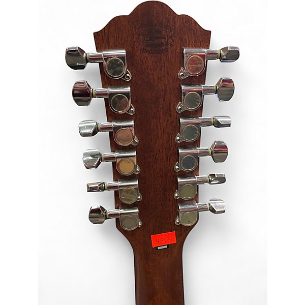 Used Washburn HD10SCE12 Natural 12 String Acoustic Electric Guitar