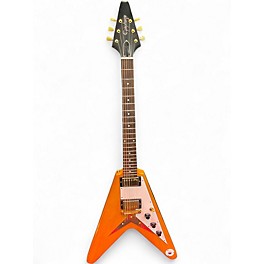Used 2020s Epiphone Korina Flying V Korina Electric Bass Guitar