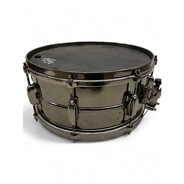 Used TAMA 6.5X14 METALWORKS STEEL BLACK NICKEL Drum