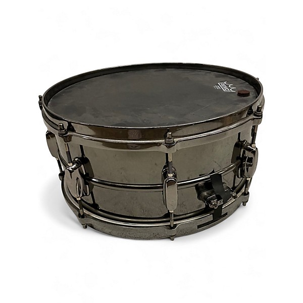 Used TAMA 6.5X14 METALWORKS STEEL BLACK NICKEL Drum