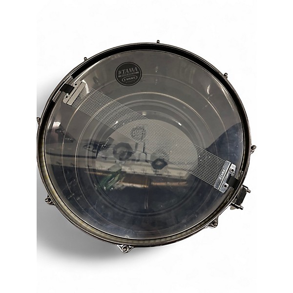 Used TAMA 6.5X14 METALWORKS STEEL BLACK NICKEL Drum