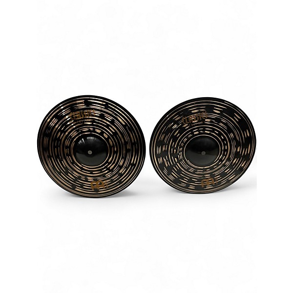 Used MEINL 14in CLASSICS CUSTOM DARK HIHAT PAIR Cymbal