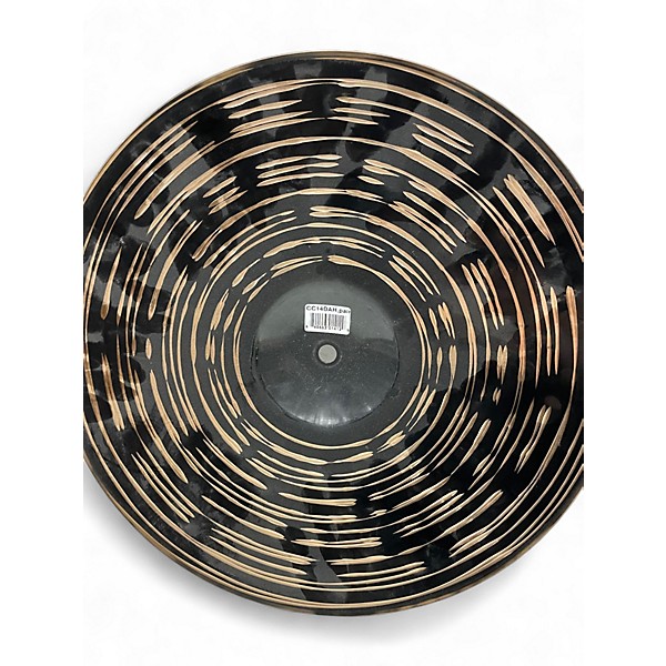 Used MEINL 14in CLASSICS CUSTOM DARK HIHAT PAIR Cymbal