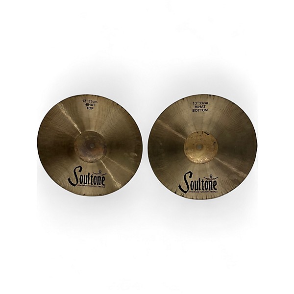 Used Soultone 13in Extreme Hi Hat Pair Cymbal