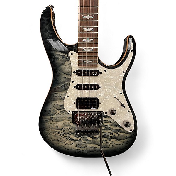 Used Schecter Guitar Research EXTREME BANSHEE 6 FR CHARCOAL BURST Solid Body Electric Guitar