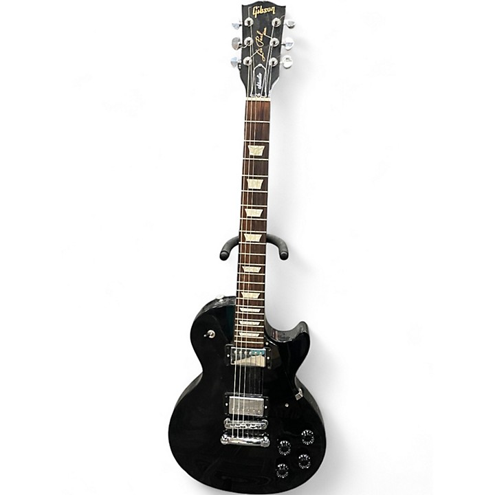 Used Gibson Les Paul Studio Black Solid Body Electric Guitar