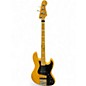 Used Fender Marcus Miller Signature Jazz Bass Natural Electric Bass Guitar thumbnail