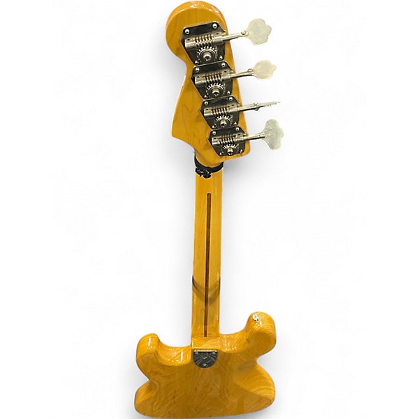 Used Fender Marcus Miller Signature Jazz Bass Natural Electric Bass Guitar