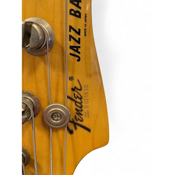 Used Fender Marcus Miller Signature Jazz Bass Natural Electric Bass Guitar