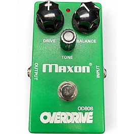 Used Maxon OD808 Overdrive Effect Pedal