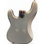 Used Fender Player Precision Bass Silver Electric Bass Guitar