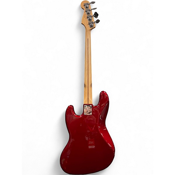 Used Fender Player Jazz Bass Candy Apple Red Electric Bass
