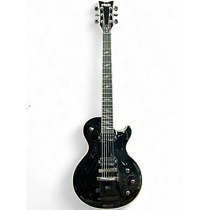 Used Schecter Guitar Research Solo-II Blackjack Black Solid