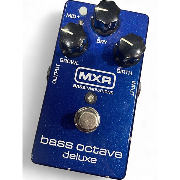 Used MXR M288 Bass Octave Deluxe Bass Effect Pedal