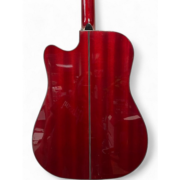 Used Takamine GD30CE Wine Red Acoustic Electric Guitar