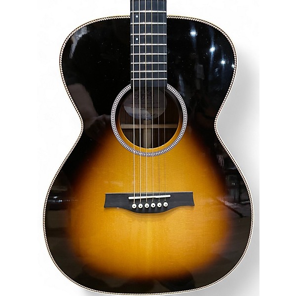 Used Seagull Artist Studio 2 Tone Sunburst Acoustic Electric Guitar