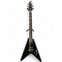 Used Schecter Guitar Research Hellraiser V1 Black Solid Body Electric Guitar