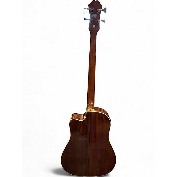 Used Epiphone El Segundo Natural Acoustic Electric Guitar