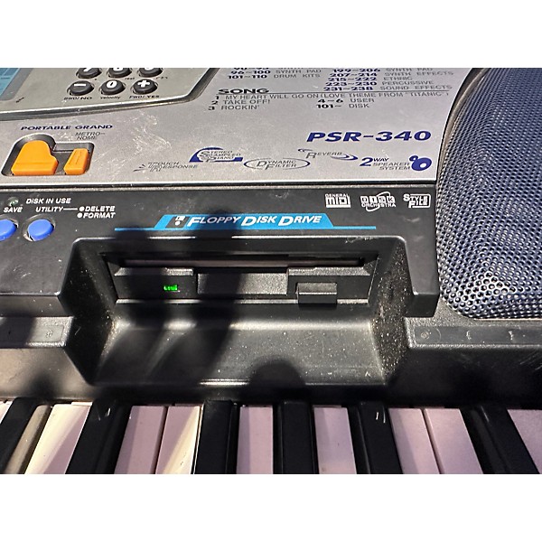 Used Yamaha psr-340 Portable Keyboard