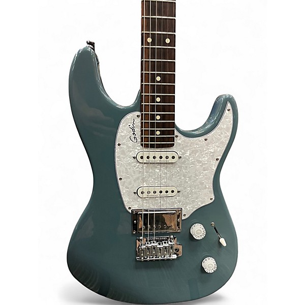 Used Godin SESSION T PRO ARCTIK BLUE Solid Body Electric Guitar