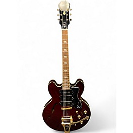Used Epiphone Riviera P93 Wine Red Hollow Body Electric Guitar