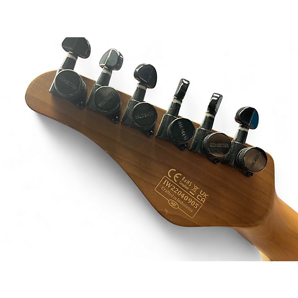 Used Schecter Guitar Research TRADITIONAL PROFESSIONAL Trans Purple Solid Body Electric Guitar