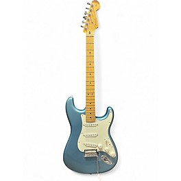 Used 2022 Fender Player Stratocaster Teal Solid Body Electric Guitar