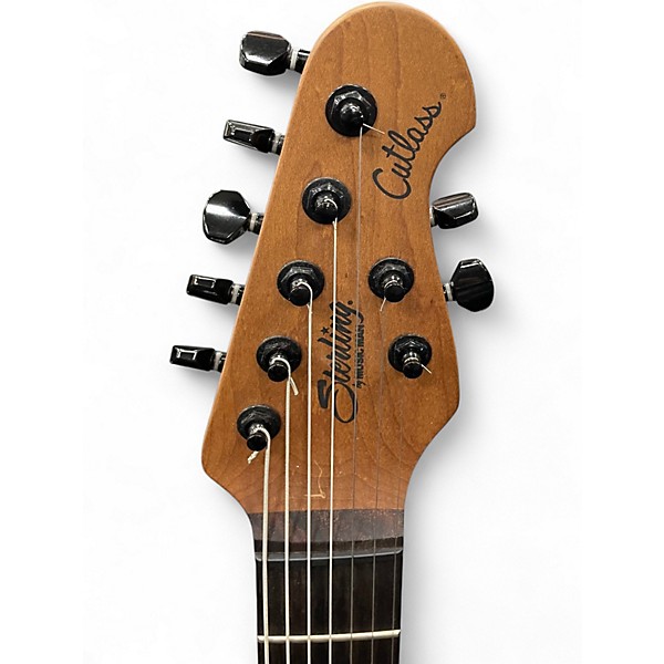 Used Sterling by Music Man Jason Richardson Cutlass 2 Color Sunburst Solid Body Electric Guitar
