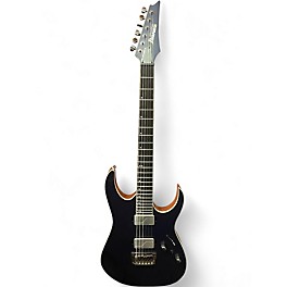 Used Ibanez PRESTIGE RG5121 DARK TIDE BLUE FLAT Solid Body Electric Guitar