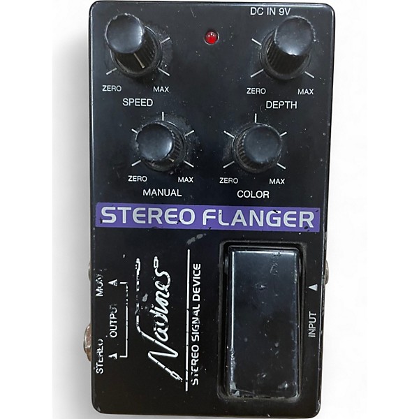 Used 1980s Nadines Stereo Flanger Effect Pedal