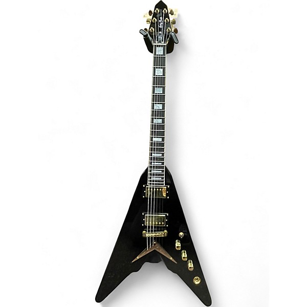 Used Harley Benton VICTORY PLUS BK Black Solid Body Electric Guitar