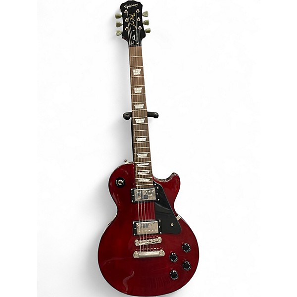 Used Epiphone Les Paul Studio Wine Red Solid Body Electric