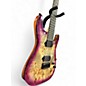 Used Schecter Guitar Research C7 PRO TRANS SPALTED PURPLE Solid Body Electric Guitar