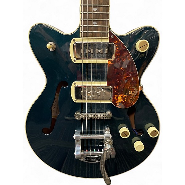 Used Gretsch Guitars G2655T Green Hollow Body Electric Guitar