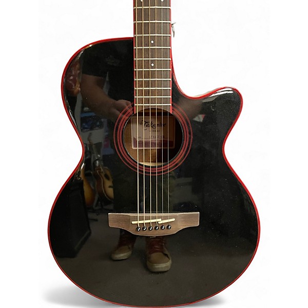 Used Takamine G SERIES GF49CE-CB COSMIC BLACK Acoustic Electric Guitar